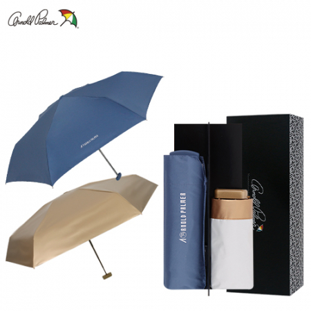 3단슬림사각파스텔 5단접이식 210T 미니 골드코팅 우양산세트(0190327) #2