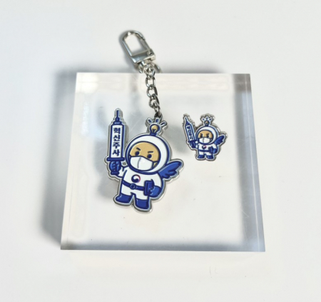 로고기념금속키링 금속키홀더 자체제작 캐릭터 회사로고 기념품 키링제작 소량제작가능 #2