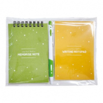 수첩 메모지 볼펜 세트 C형