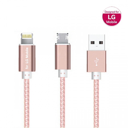 양면 고속충전 및 데이타전송 메탈케이블 1.5m #2