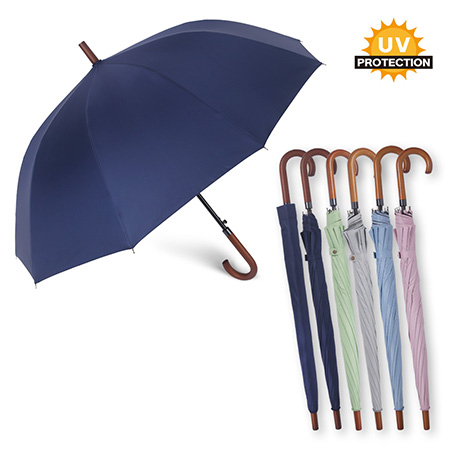 도브 65 10k 암막우드곡자 자동장우산 #3