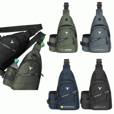 보틀 포켓 슬링백 아웃도어 런닝 물병가방 스포츠힙색 단체가방 #2