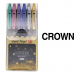 작은이미지: (국산)크라운메탈펄6색세트 #3