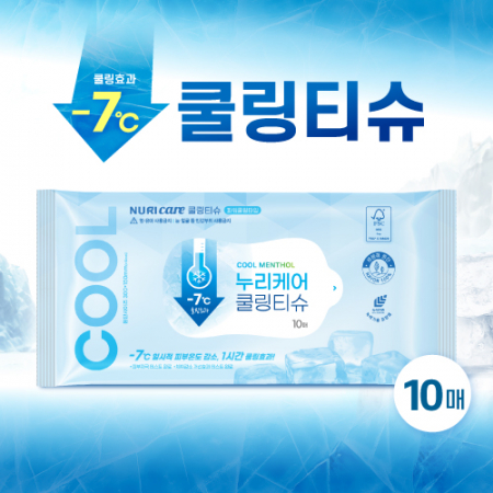 누리케어 쿨링티슈 10매 #3
