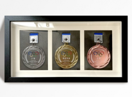 메달케이스 작은 금속에 담긴 큰 가치 당신만의 3구 메달액자 #2