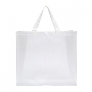 타포린 시장가방 투명대형 바닥보강있음 45x40x20cm // 무료인쇄