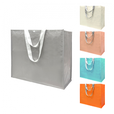 타포린 시장가방 특대형 바닥보강있음 50x45x23cm // 무료인쇄 #2