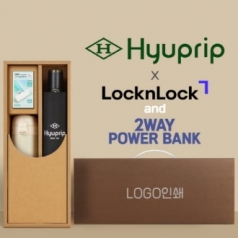 협립 3단 10K 고밀도 슈퍼 완전자동우산 +배터리+락앤락슬림핏원터치텀블러 세트