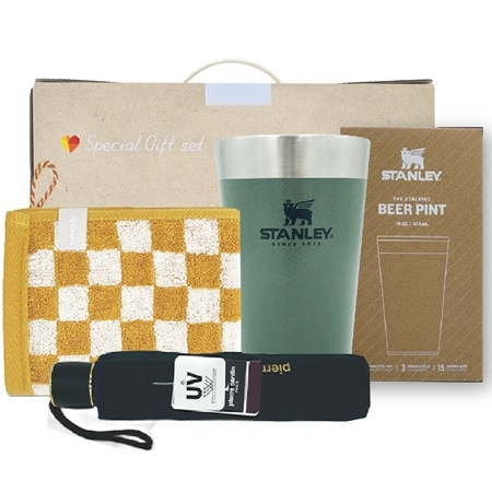스탠리 파인트컵+3단UV우산+체스핸드타올 #2
