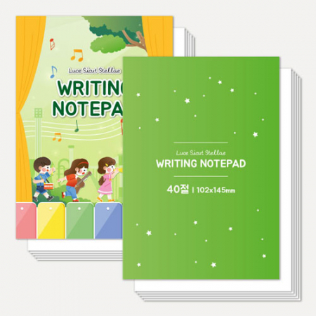 메모 카드 40절 A6 낱장 메모지 메모패드 #2