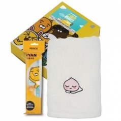 카카오프렌즈 세면타올수건 여행용치약칫솔 2종