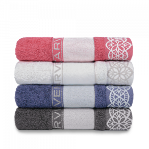 까르뱅 벚꽃 칼라전사 타올 30수 180g - 오코텍스 1등급 인증