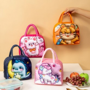 코스모 3D 캐릭터 보온보냉백