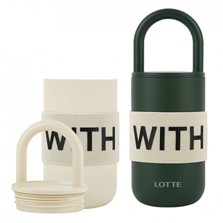 [바쏘] 위드 스텐 핸들 텀블러 400ml #4