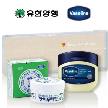 유한양행 안티푸라민 연고+바세린 젤리 보습2종 #2