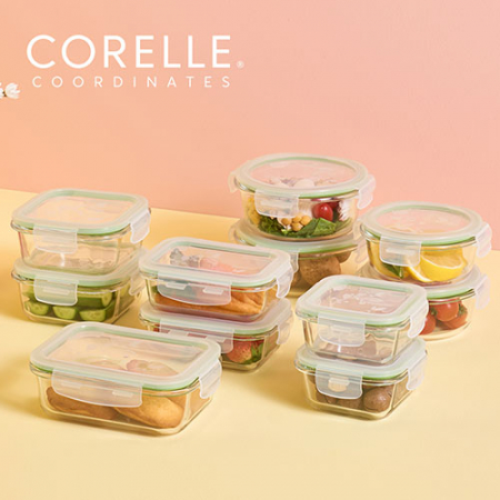 코렐 코디네이츠 브리즈 유리밀폐용기 혼합 11종 #2