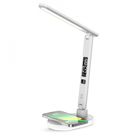 아이노트 스마트 무선 충전 LED 스탠드 시계 LS300WC #3