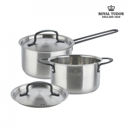 로얄튜더 블랙퀸 스텐냄비 2종 (3P) #2