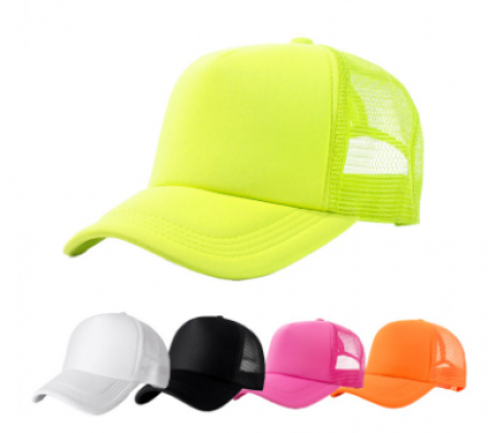 형광 메쉬 볼캡 네온 여름 모자 야구모자 물놀이 모자 #2