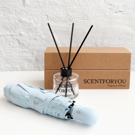 FINE 센트포유 디퓨저 120ml 1구 + 초경량 핸디 자동3단 우산세트 SU12 #4