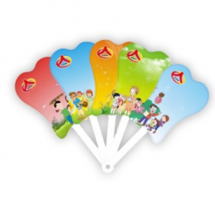 5칸 부채 7x10cm(x5쪽) PP 주문제작