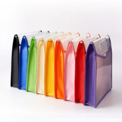 M168 컬러풀 문서 파우치 서류 케이스 파일 정리함 인쇄 선물