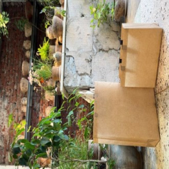 브라운코팅 부직포가방