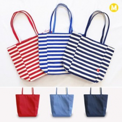 양면사용 패션가방 스트라이프 에코백