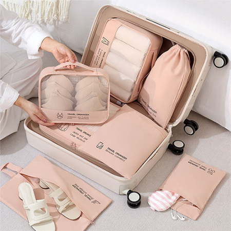 딥파스텔 여행용파우치 7종세트 #3