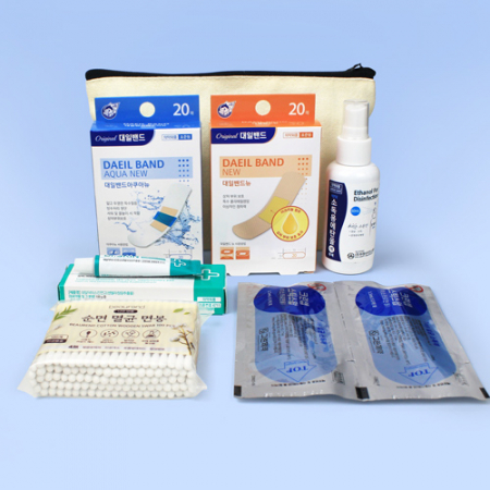 대일밴드 방수밴드 표준형20매  오리지널밴드 표준형 20매 닥터스킨연고 구급함 7종 #2