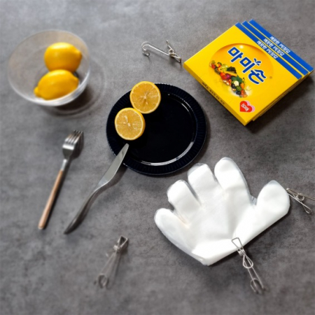 마미손 1호 위생장갑 50매 불투명 #2