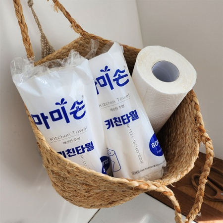 마미손 롤 뜯어쓰는 키친타올 키친타월 80매 #2