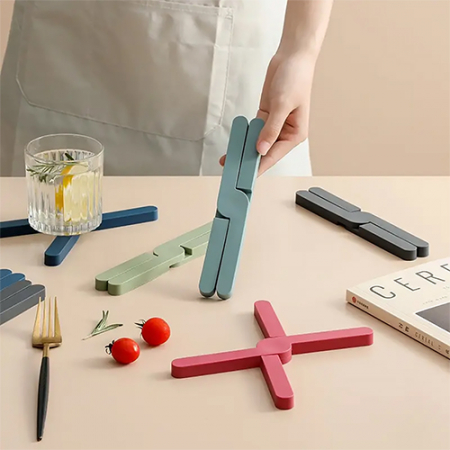 568 콤팩트 접이식  실리콘 냄비 홀더 #2