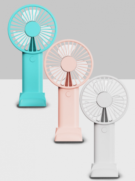 미니 손선풍기 스마트폰 거치 핸디선풍기 손풍기 휴대용 선풍기 #2