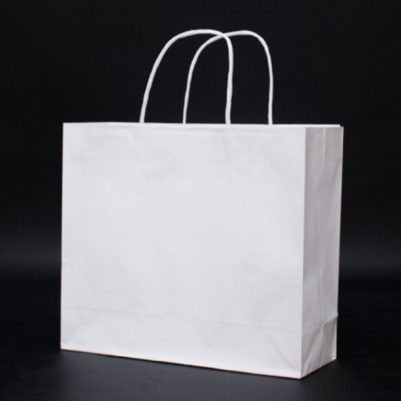 친환경 모조 쇼핑백 화이트 3호 #2