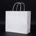 작은이미지: 친환경 모조 쇼핑백 화이트 3호 #2