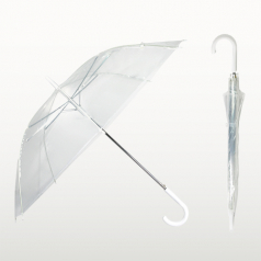 무표 60자동 화이바 EVA투명 장우산