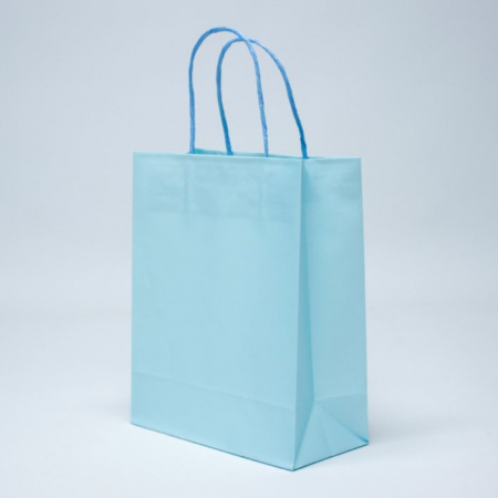 친환경 모조 쇼핑백 블루 1호 #2