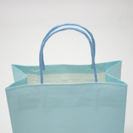 친환경 모조 쇼핑백 블루 1호 #4