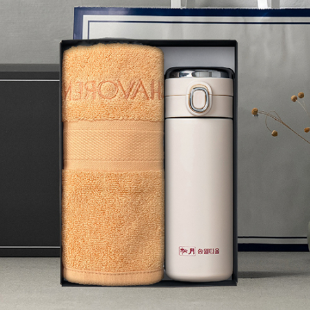 송월 프리미엄 선물 세트 (샤보렌 식스40 1P + 원터치텀블러 420ml 1P) #5