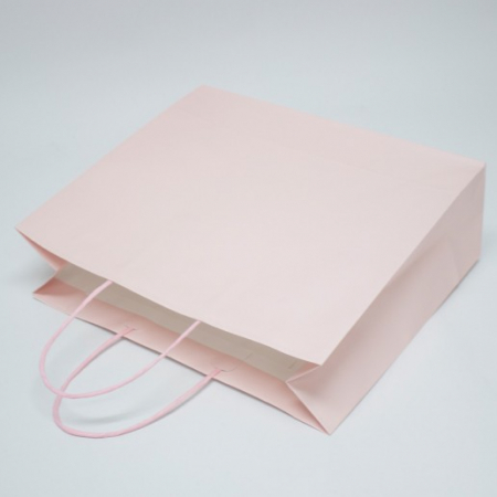 친환경 모조 쇼핑백 핑크 3호 #4