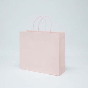 친환경 모조 쇼핑백 핑크 3호