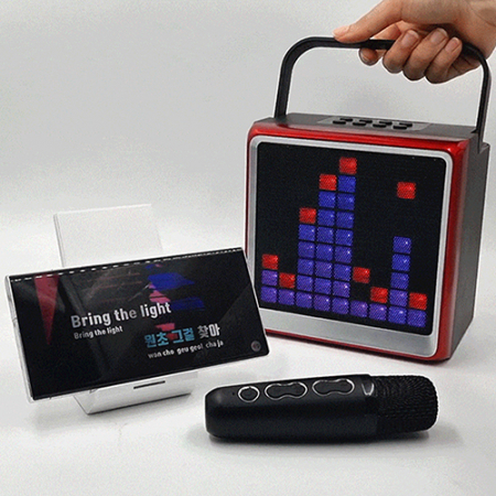 세인트비 K5090 블루투스 스피커 듀엣 노래방마이크 #3