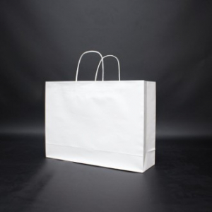 친환경 모조 쇼핑백 화이트 5호