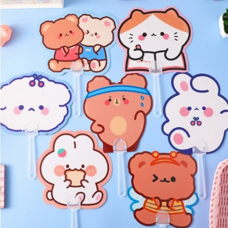 귀염뽀짝 캐릭터 부채 P2535 #2