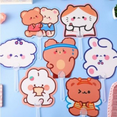 귀염뽀짝 캐릭터 부채 P2535