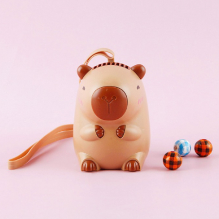 큐티 카피바라 휴대용 목걸이 선풍기 / 미니 선풍기 탁상용 #2