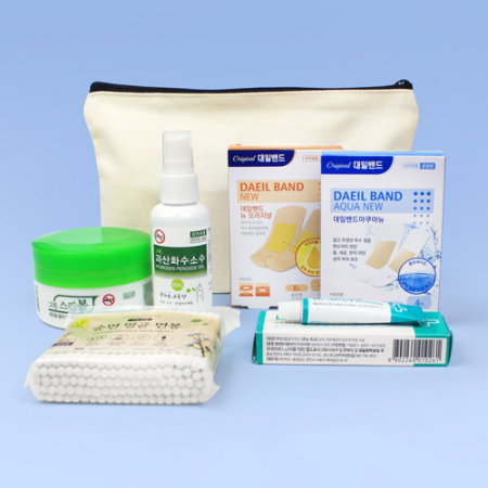 알콜솜 대일밴드 방수밴드 연고 구급함 6종세트 #2