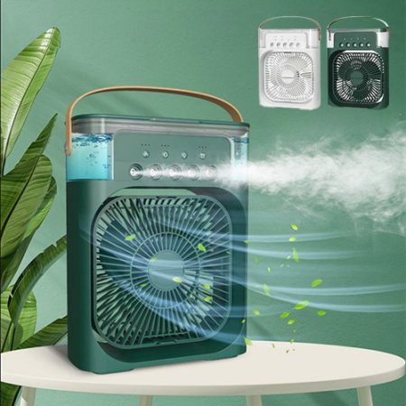 모던아이스 LED 가습기 선풍기 600ml / 탁상용 휴대용 미니 무드등 #2