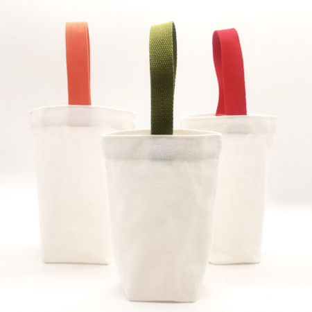 컬러손잡이 미니 에코백 텀블러가방 인쇄 2가지사이즈 #2